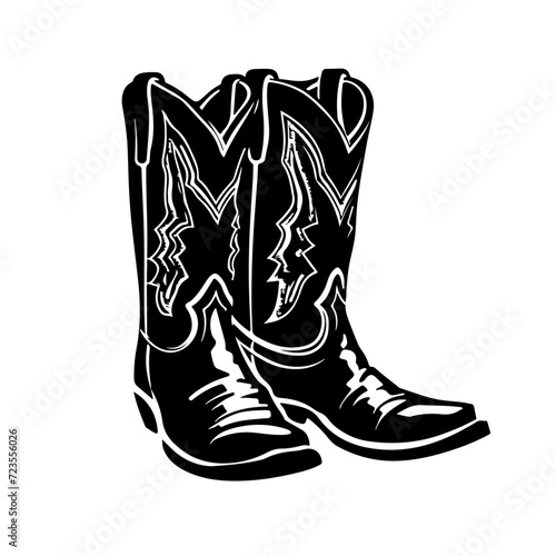 A pair of cowboy boots