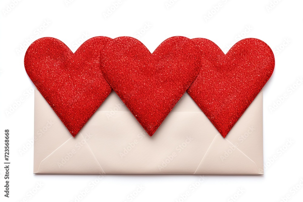 Luxury Red Heart-Shaped Leather Purse Luxury Red Heart-Shaped Leather Purse