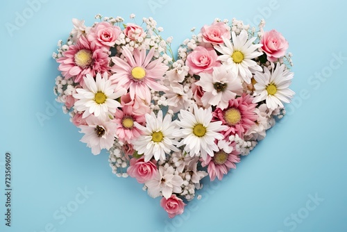 Flower Heart Decoration