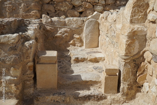 Fototapeta Naklejka Na Ścianę i Meble -  Tel Arad Holy of Holies