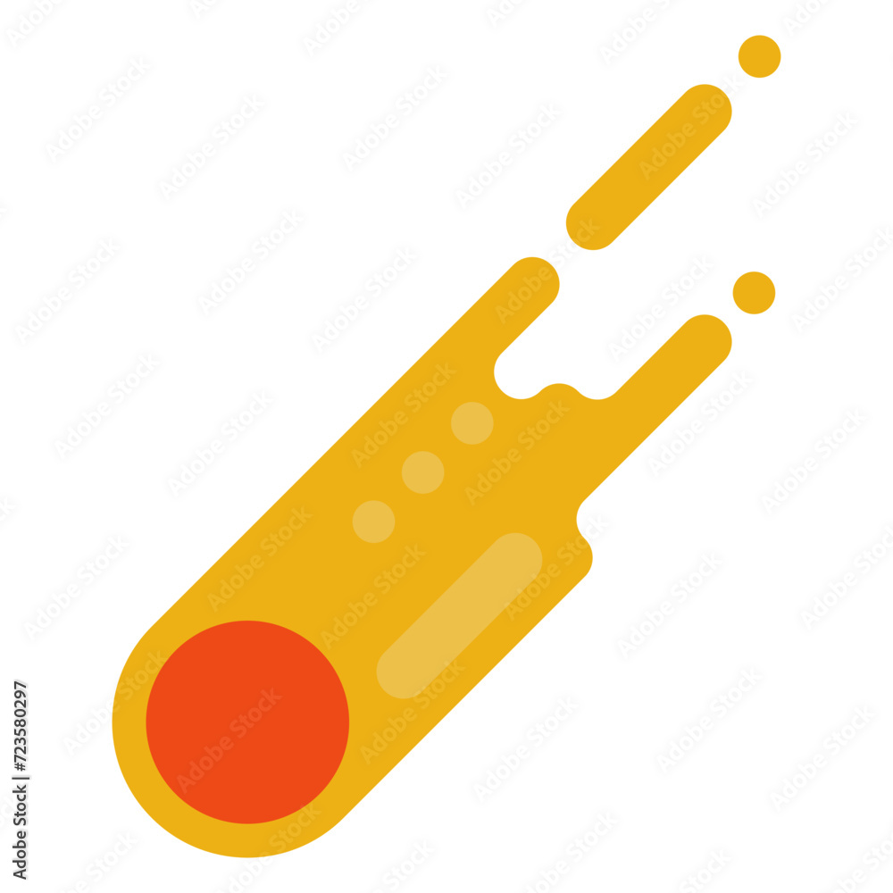 Asteroid Flat Icon Asteroid Flat Icon
