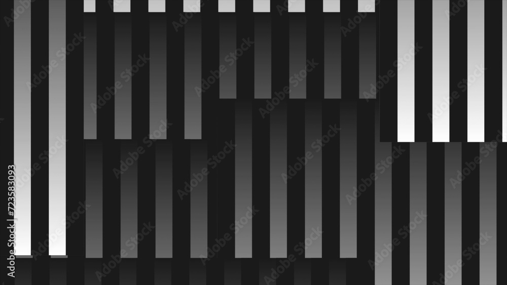 Black and grey stripes abstract minimal background