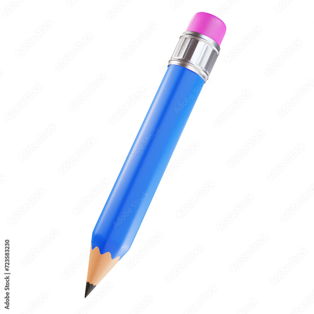 3d render pencil 3d render pencil