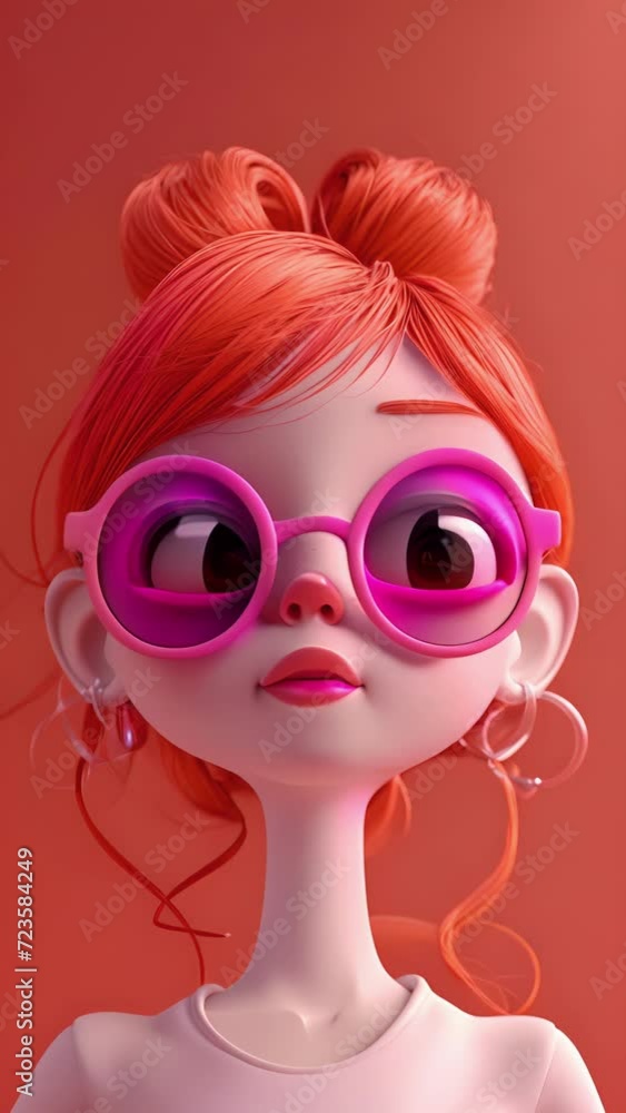 Cartoon digital avatar of Nova Cartoon digital avatar of Nova