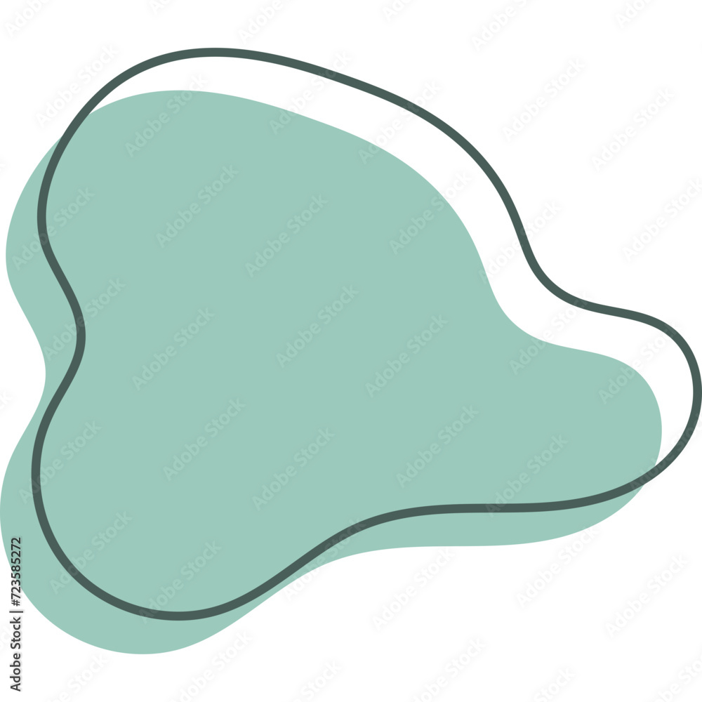 Abstract Blob Shape Abstract Blob Shape