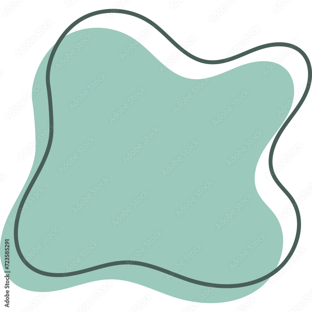 Abstract Blob Shape Abstract Blob Shape