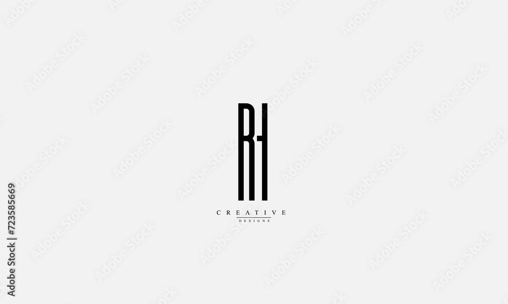 Alphabet letters Initials Monogram logo RH HR R H Alphabet letters Initials Monogram logo RH HR R H
