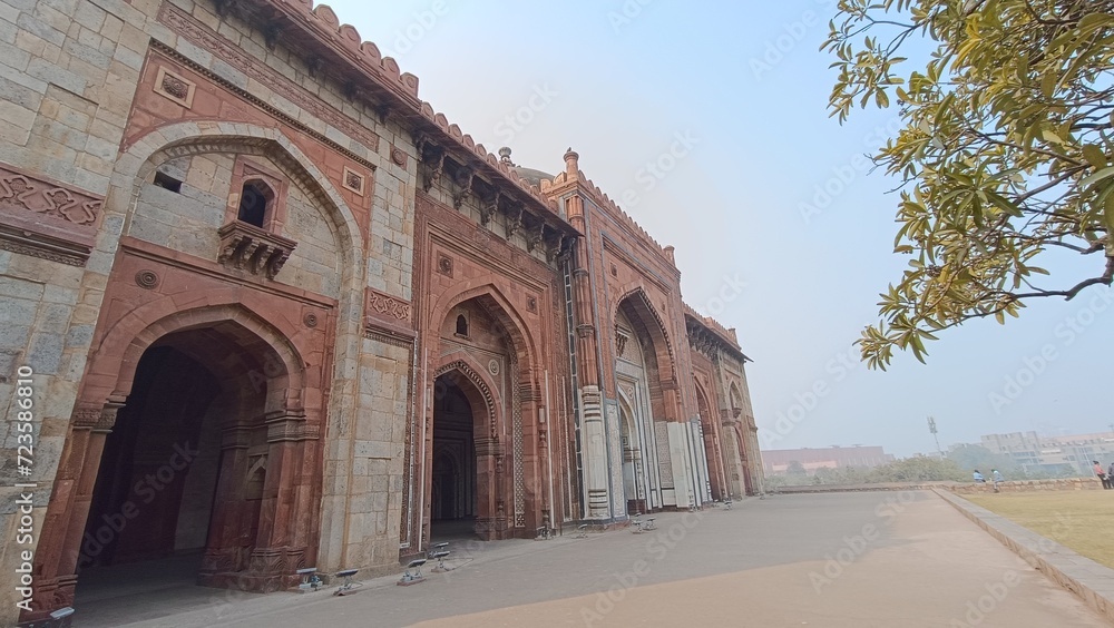 Delhi , India - Purana Quila , A picture of Purana Quila in delhi 29 january 2024