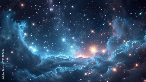 Starlight Serenade: A Celestial Ballet in the Night Sky
