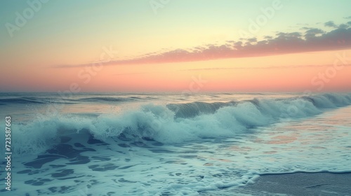 The Symphony of Waves: A Seascape's Melody