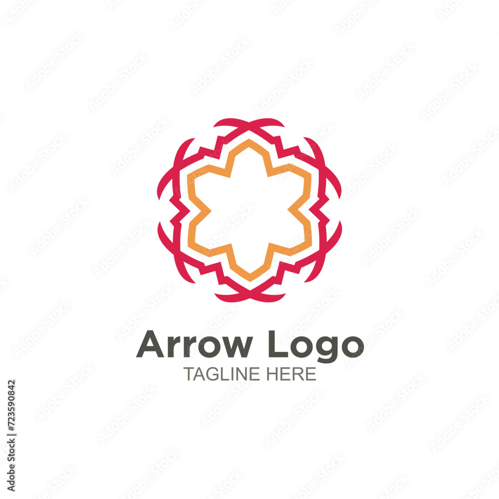 Business arrow logo element design Business arrow logo element design