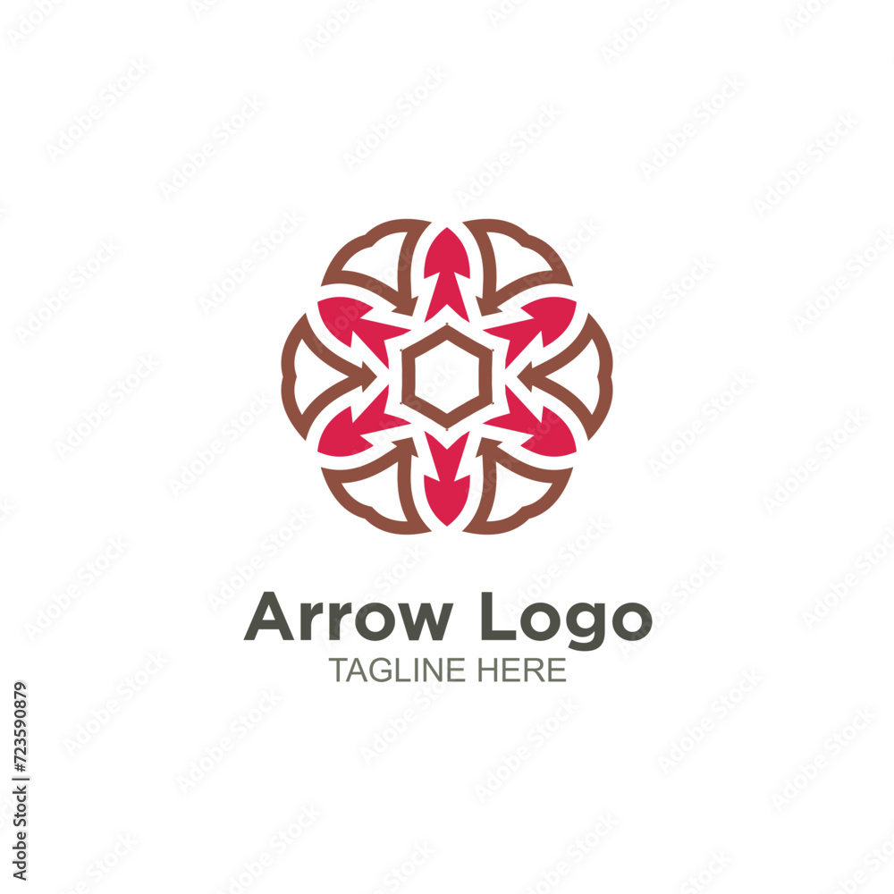 Business arrow logo element design Business arrow logo element design