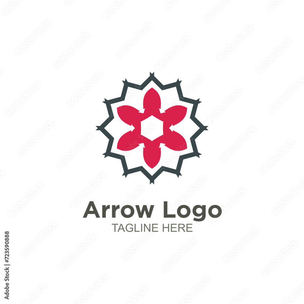 Business arrow logo element design Business arrow logo element design