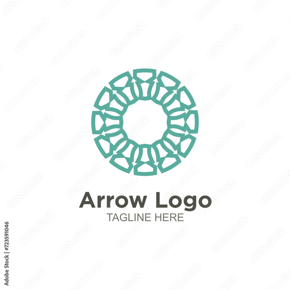 Business arrow logo design Business arrow logo design