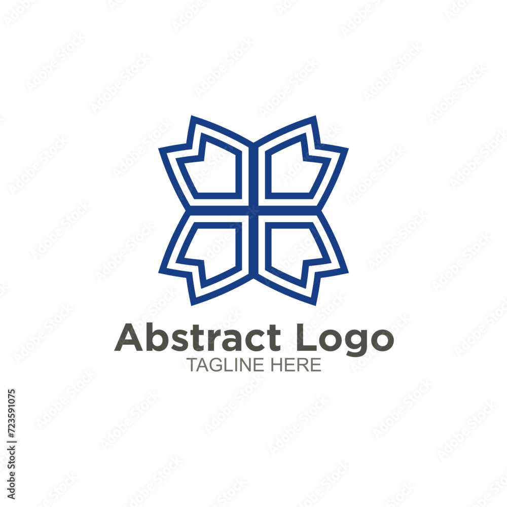 Business abstract logo design Business abstract logo design