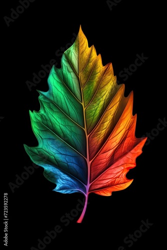 Colorful Autumn Leaf