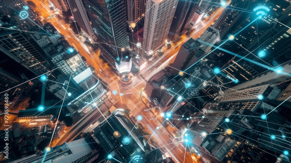Cityscape Connections: Aerial Exploration of Wireless Networks