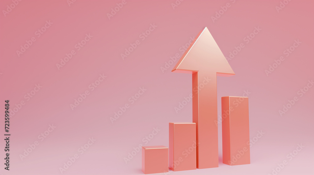 Arrow shows growth in financial indicators Arrow shows growth in financial indicators