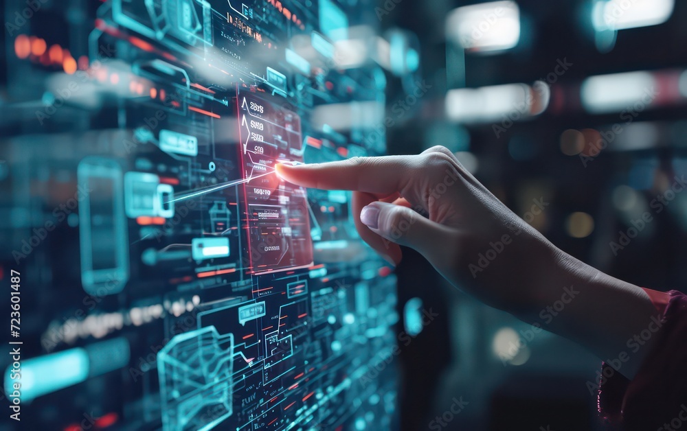 Future of shopping, where an artificial chip intelligence-powered processor facilitates seamless online payments. Future of shopping, where an artificial chip intelligence-powered processor facilitates seamless online payments.