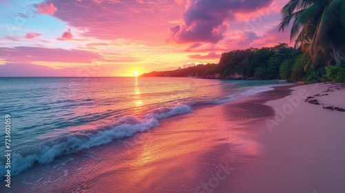 Seascape Paradise Sunset