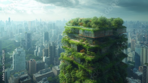 Skyward Sanctuary: Skyscrapers as Guardians of the Environment © MAY