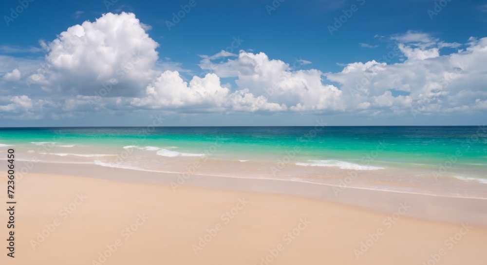 clean tropical beach with sky clean tropical beach with sky