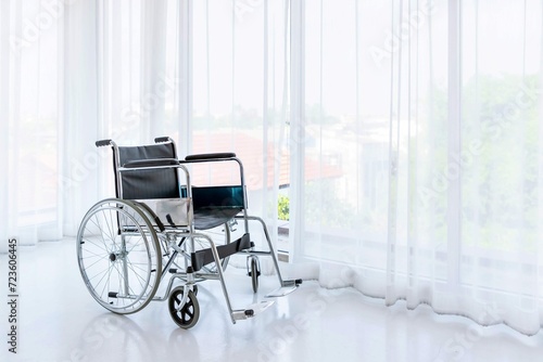 Wheelchair Empty Room Nursing Home Hospital 1