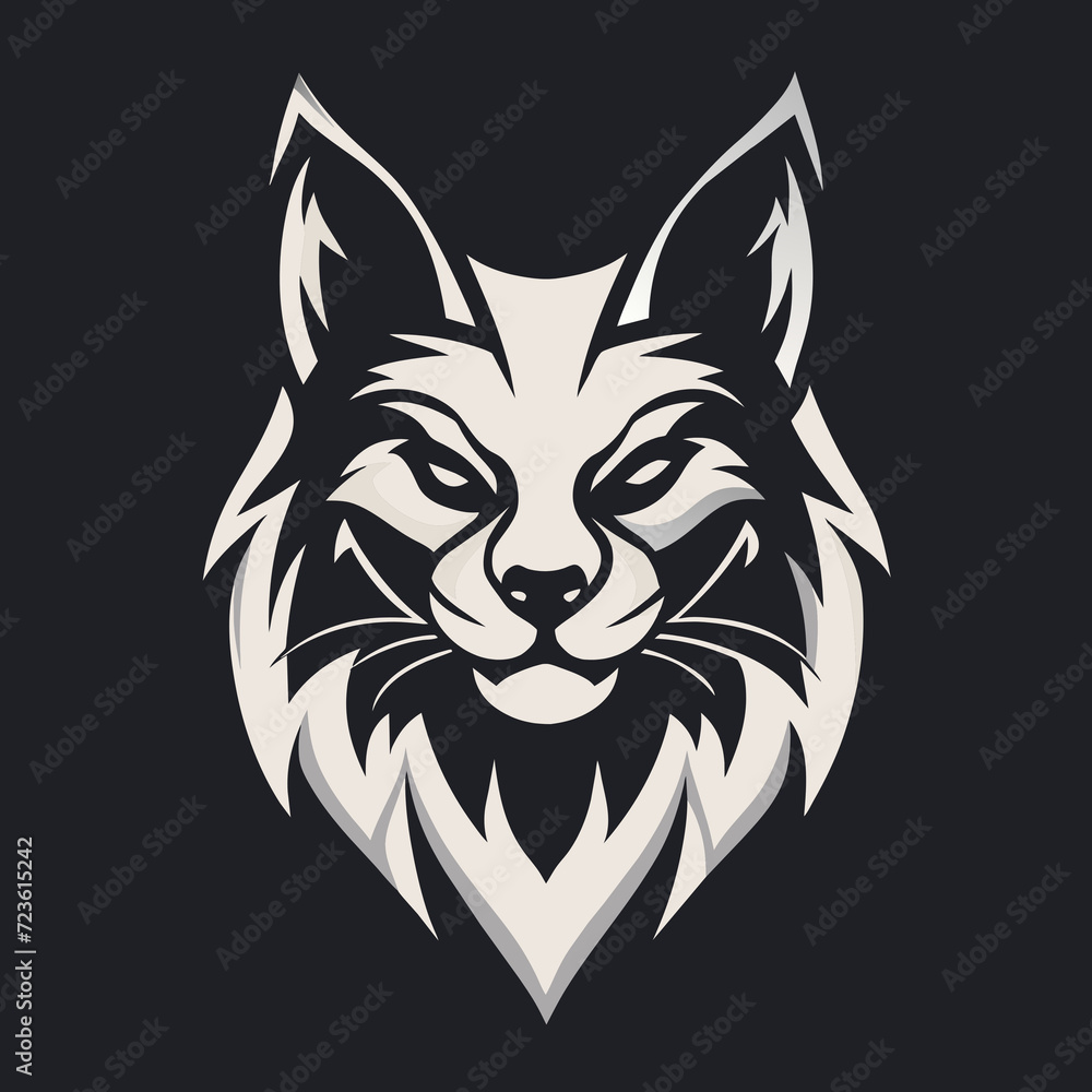 Fototapeta premium illustration of a wolf