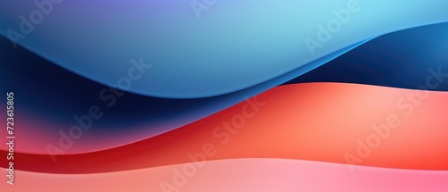 Pink and blue gradient organic texture featuring overlapping paper layers for a dynamic visual effect  Ai Generated