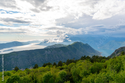view of Kotor bay in Montenegro © bigguns
