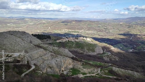 Civita Superiore - Panorama dal belvedere di Monte Crocella photo