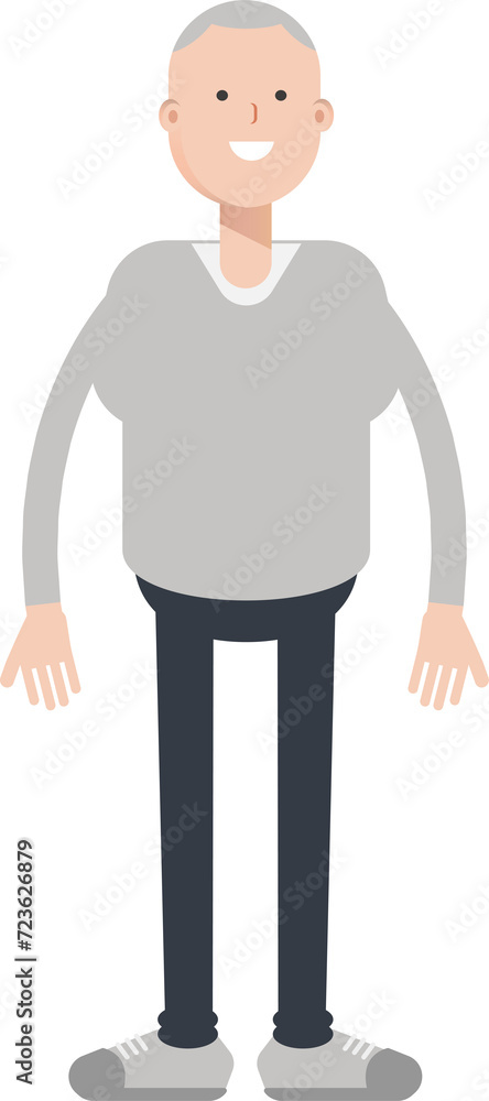 Man Character Standing
Man Character Standing