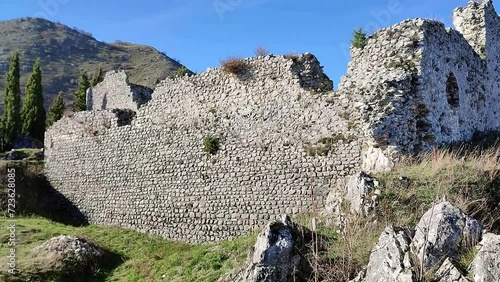 Civita Superiore - Panoramica dalla porta di accesso del castello photo