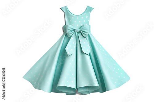 Dress isolated on PNG Background. Generative Ai.