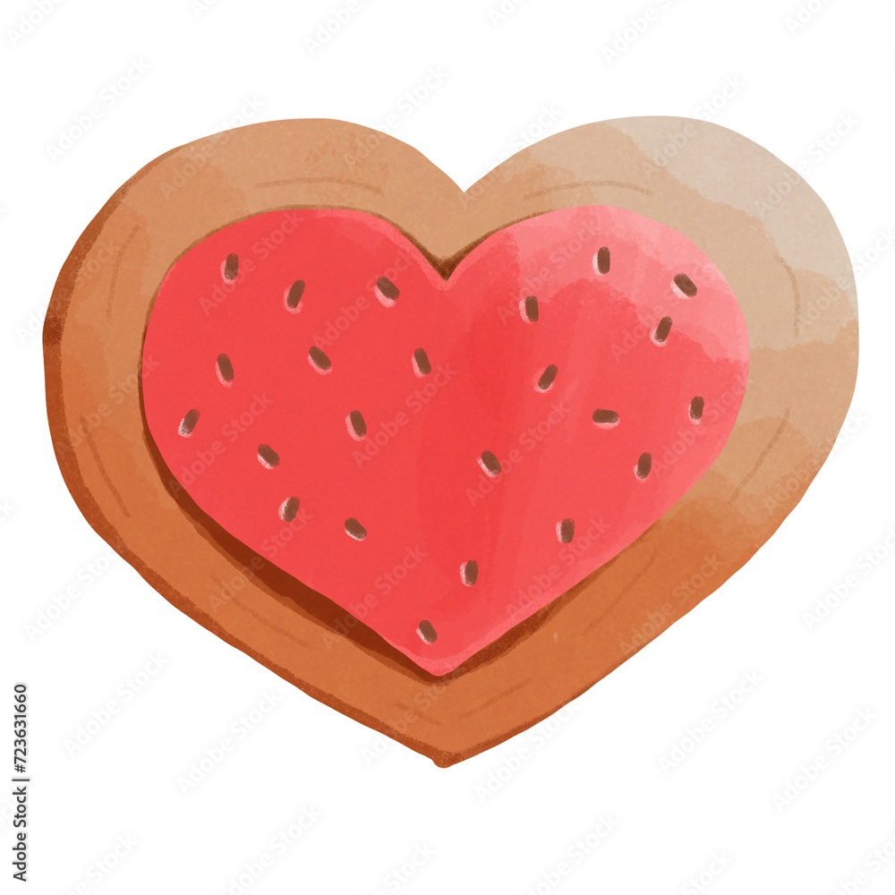 heart shaped cookie heart shaped cookie
