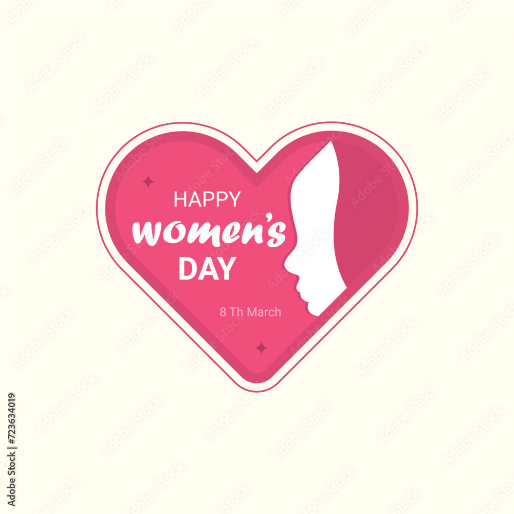 happy women's day 8 march new design and template 