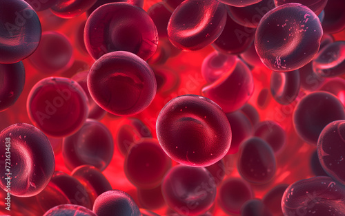 red blood cells background