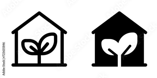 Editable glasshouse, greenhouse, plant, cultivation vector icon. Environment, ecology, eco-friendly. Part of a big icon set family. Perfect for web and app interfaces, presentations, infographics, etc
