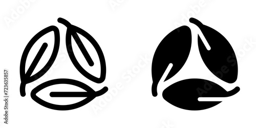 Editable leaves, environment, ecology, plant, nature, eco-friendly, foliage vector icon. Part of a big icon set family. Perfect for web and app interfaces, presentations, infographics, etc