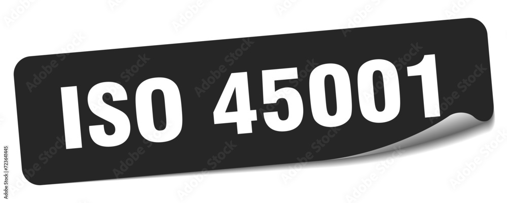 iso 45001 sticker. iso 45001 label iso 45001 sticker. iso 45001 label