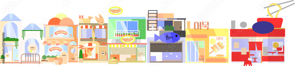 Fototapeta premium all my shop 