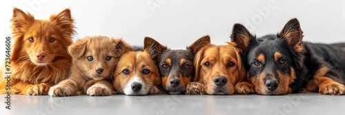 Group Pets Leaning Together On Empty, Desktop Wallpaper Backgrounds, Background HD For Designer