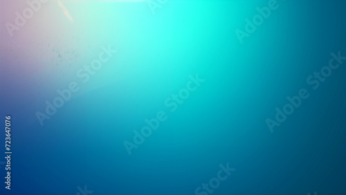 An Even Gradient Background, Cyan color