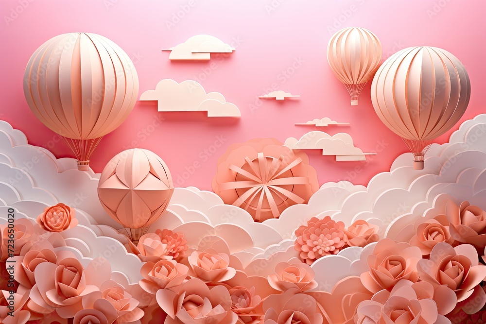 Fantasy Flowers and Balloons Fantasy Flowers and Balloons
