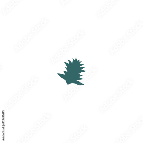 green leaf vector element leaf