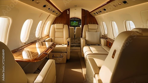 Jetset in style and serenity on this private plane, complete with inflight spa services and captivating aerial views outside your window. Whether youre in need of a deep tissue massage or