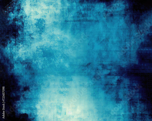 Abstract Blue Grunge Background