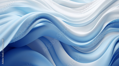 Abstract Fabric Waves Textured Background