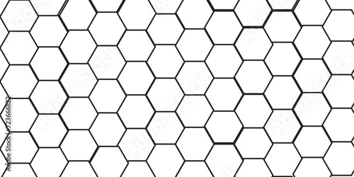 Abstract white background with hexagons pattern. White abstract vector wallpaper with hexagon grid. 3D technology Futuristic honeycomb mosaic white background. 