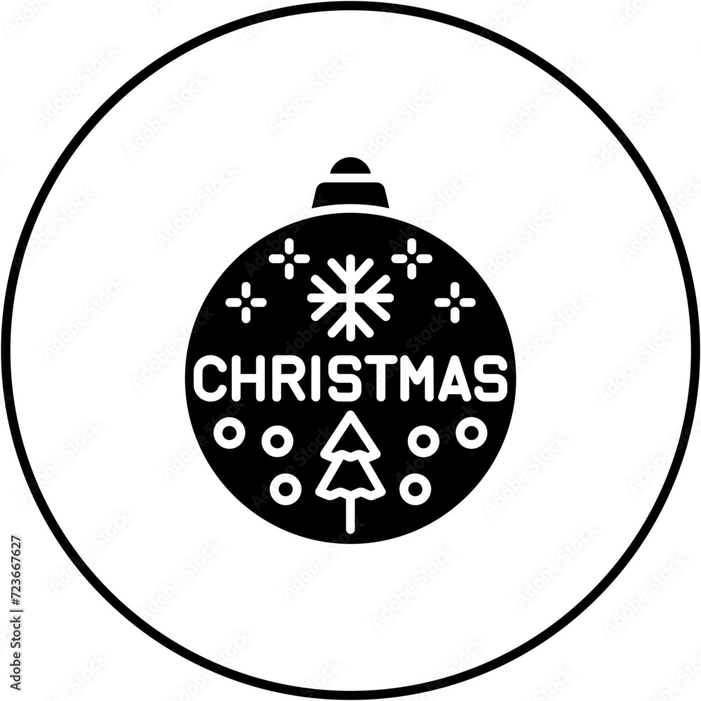 Fototapeta premium Bauble Icon